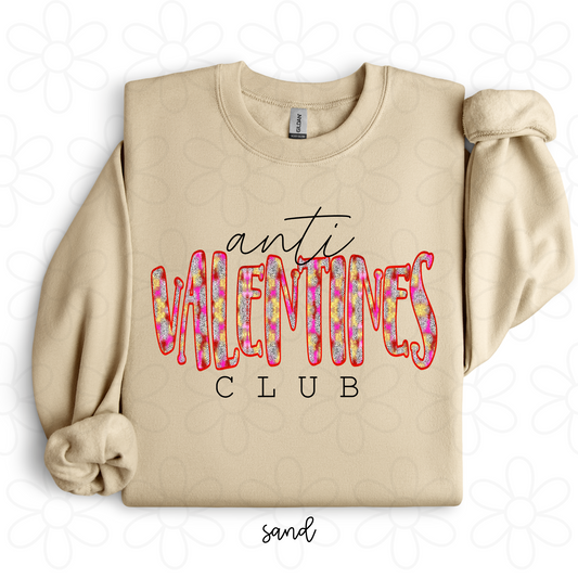 Anti Valentines Club Completed Tee