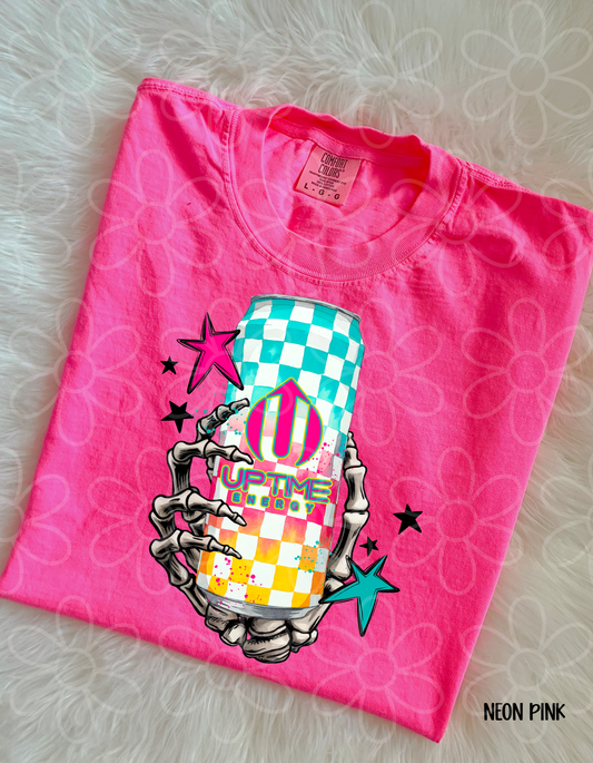 Energy Drink Skeleton Hand (Multiple Options) Completed Tee