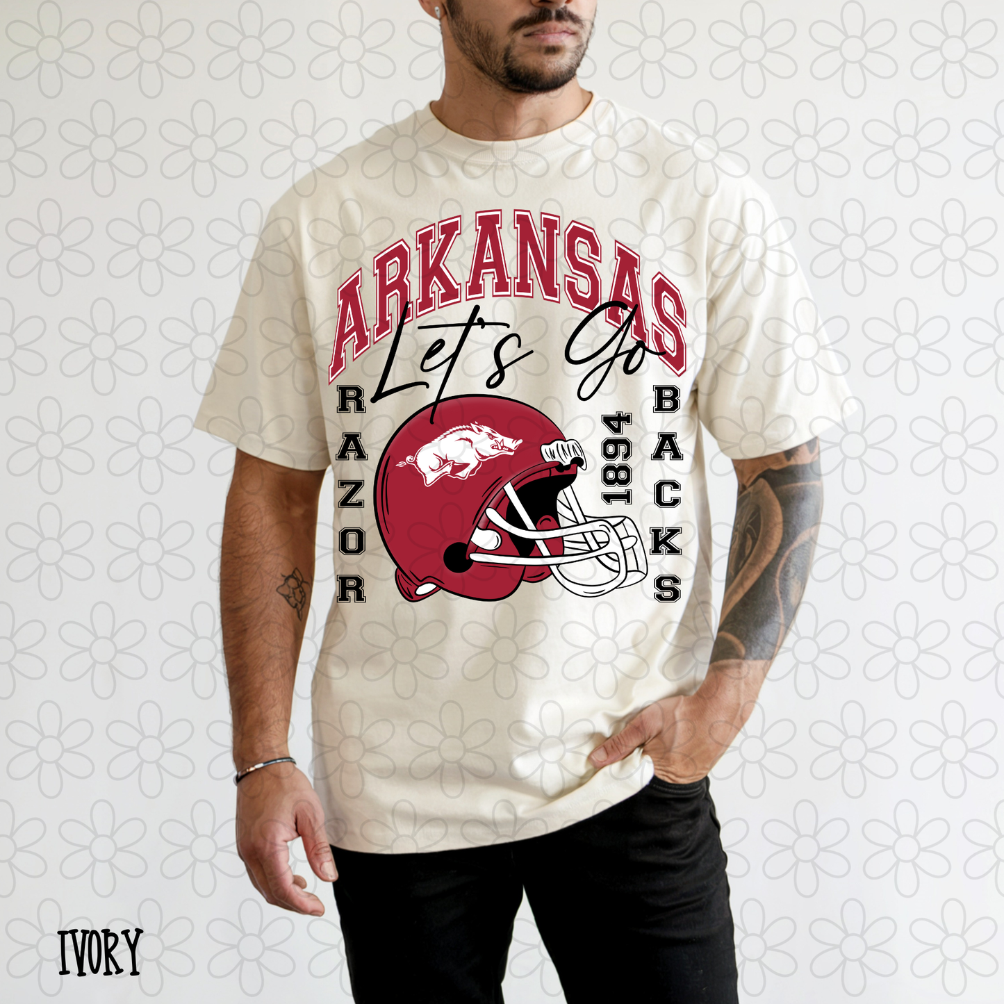 Varsity Football Team Helmet (Multiple Options) Kids Completed Tee