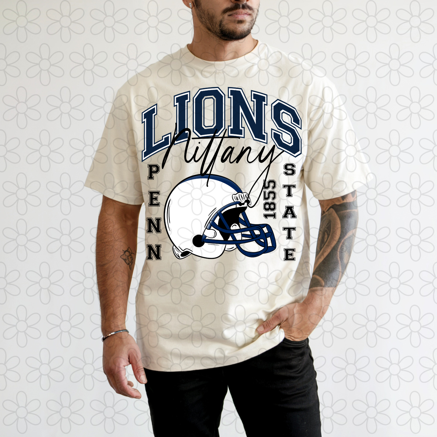 Varsity Football Team Helmet (Multiple Options) Kids Completed Tee