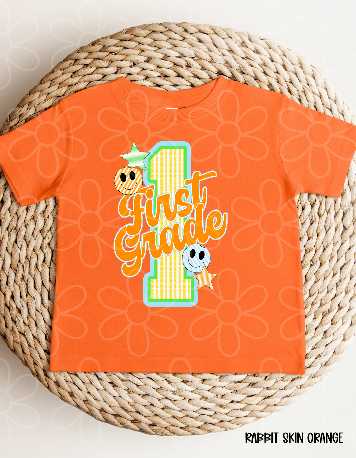 School Grades Stripes And Smileys Completed Tee