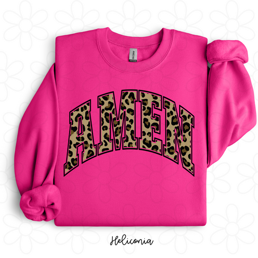 Amen Leopard Completed Tee