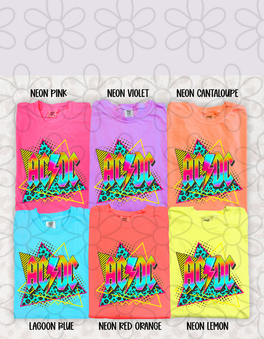 ACDC Multicolor Completed Tee