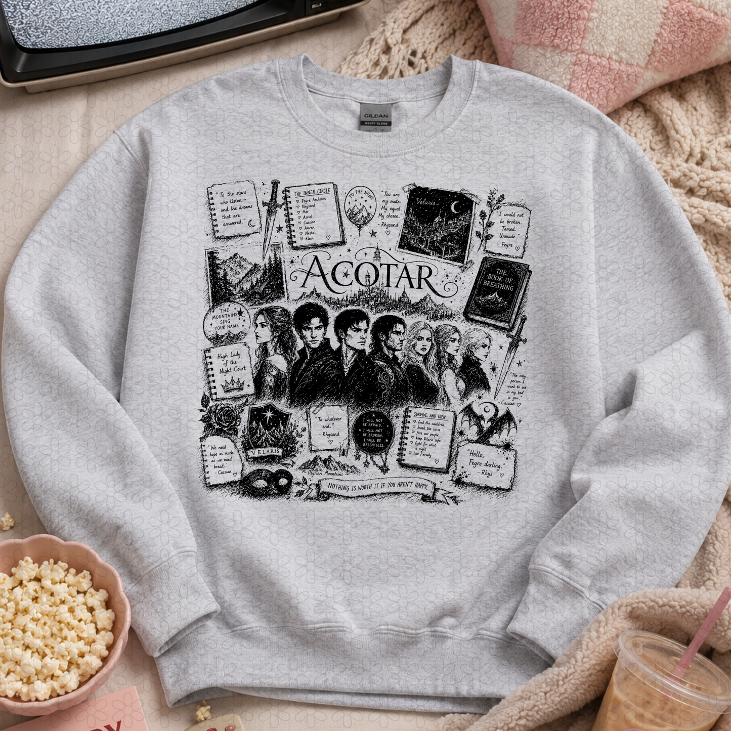 TV Show Collage (Multiple Options) Complete Tee