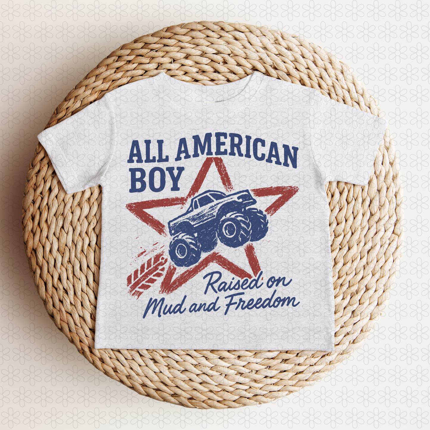 ALL AMERICAN BOY Completed Tee