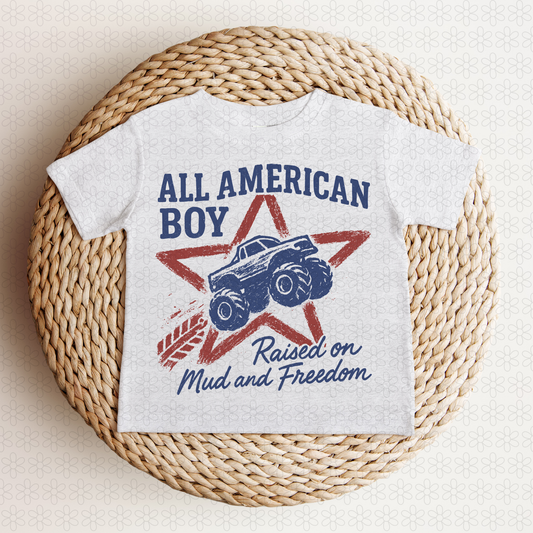 ALL AMERICAN BOY Completed Tee