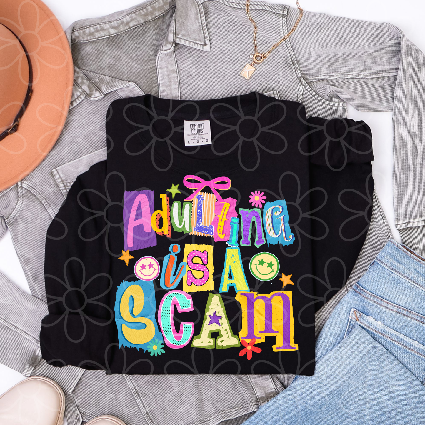 Adulina Is A Scam Completed Tee