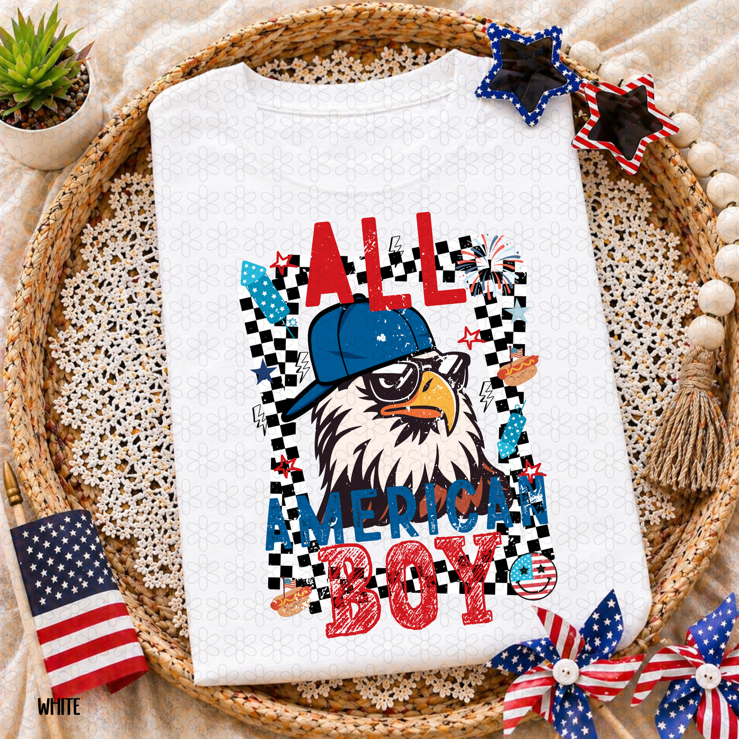 All American BoyCompleted Tee