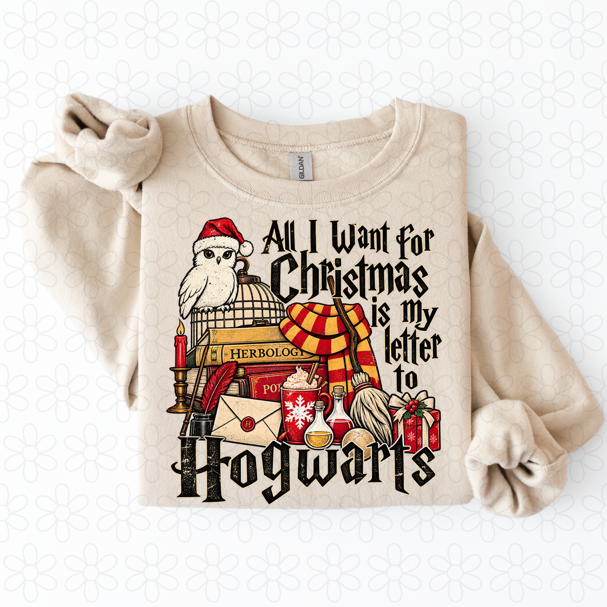 All I Want For Christmas Is My Letter Completed Tee