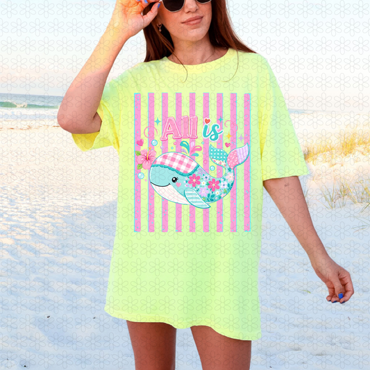 All Is Whale Completed Tee