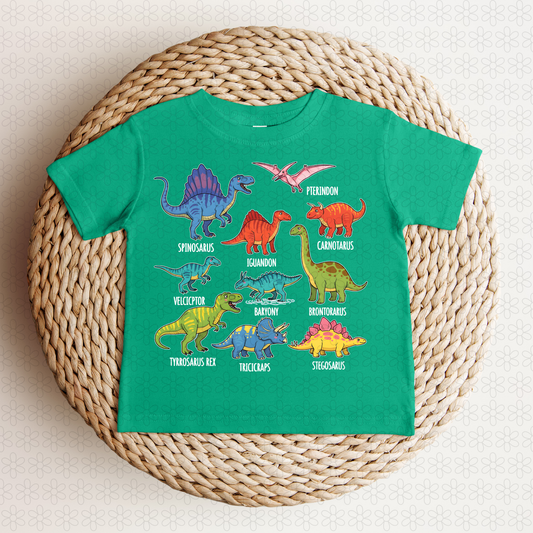 All things dinosaurs (Multiple Color Options) Completed Tee