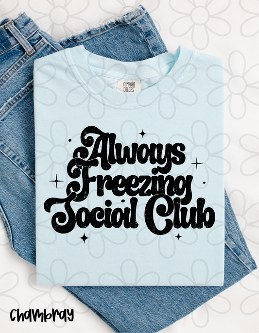 Always Freezing Social Club Kids Completed Tee