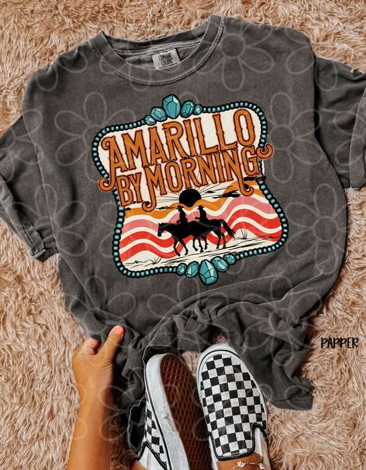 Amarillo By Morning Completed Tee