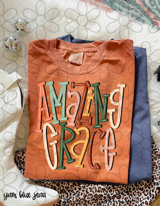 Amazing Grace Completed Tee