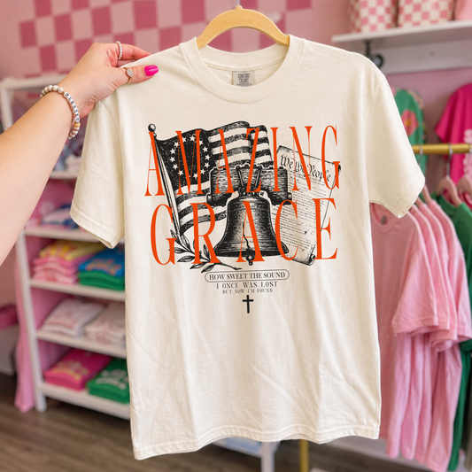 Amazing Grace (Multiple Color Options) Completed Tee