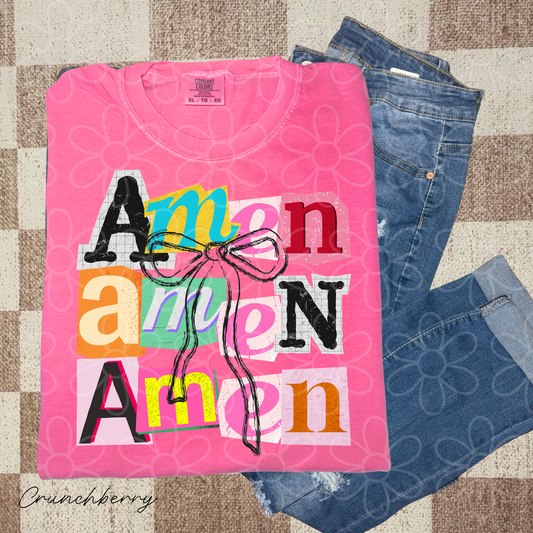 Amen Bow Ransom Completed Tee