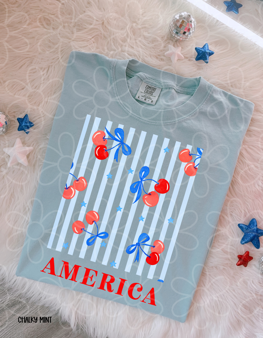 America Cherries Kids Completed Tee