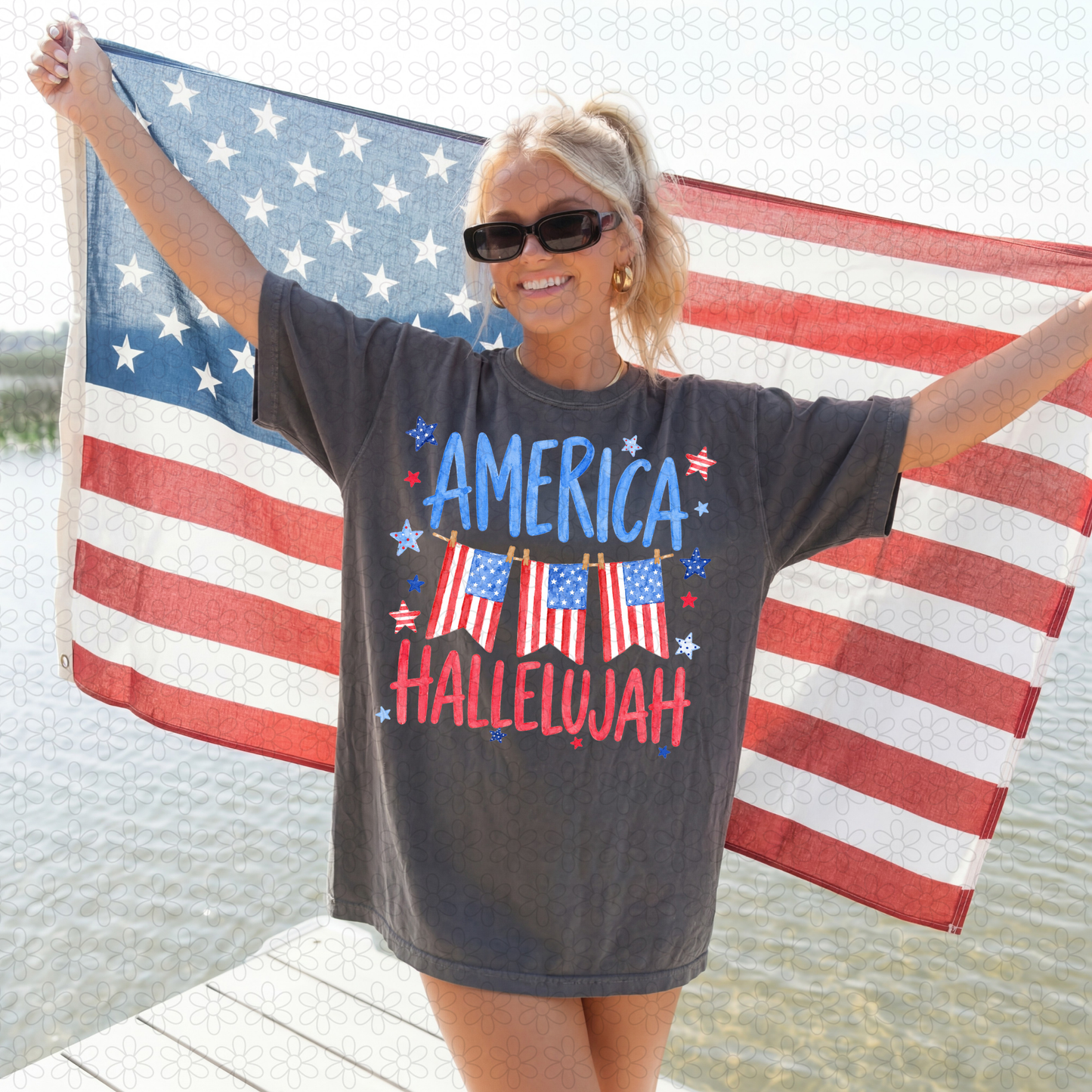 America Hallelujah Completed Tee