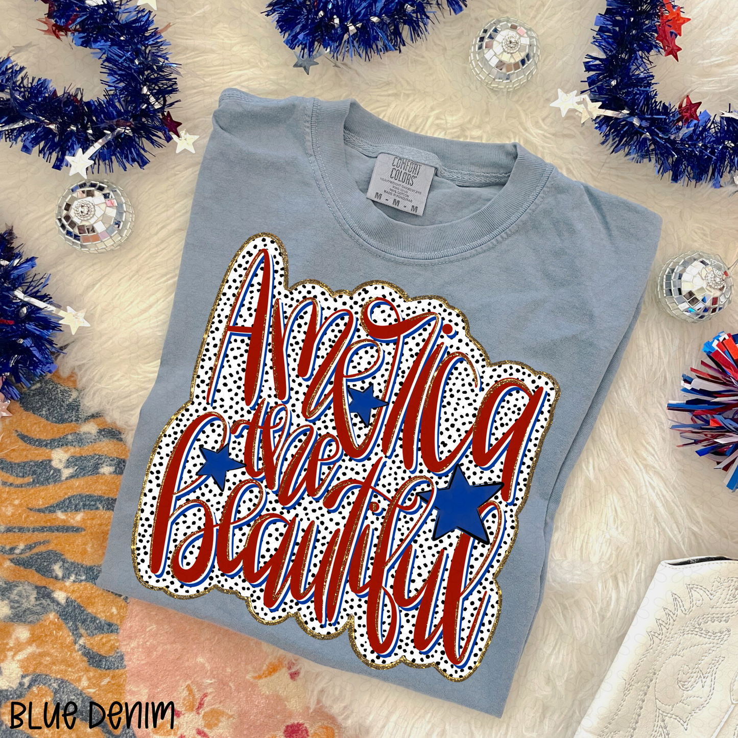 America The Beautiful Completed Tee