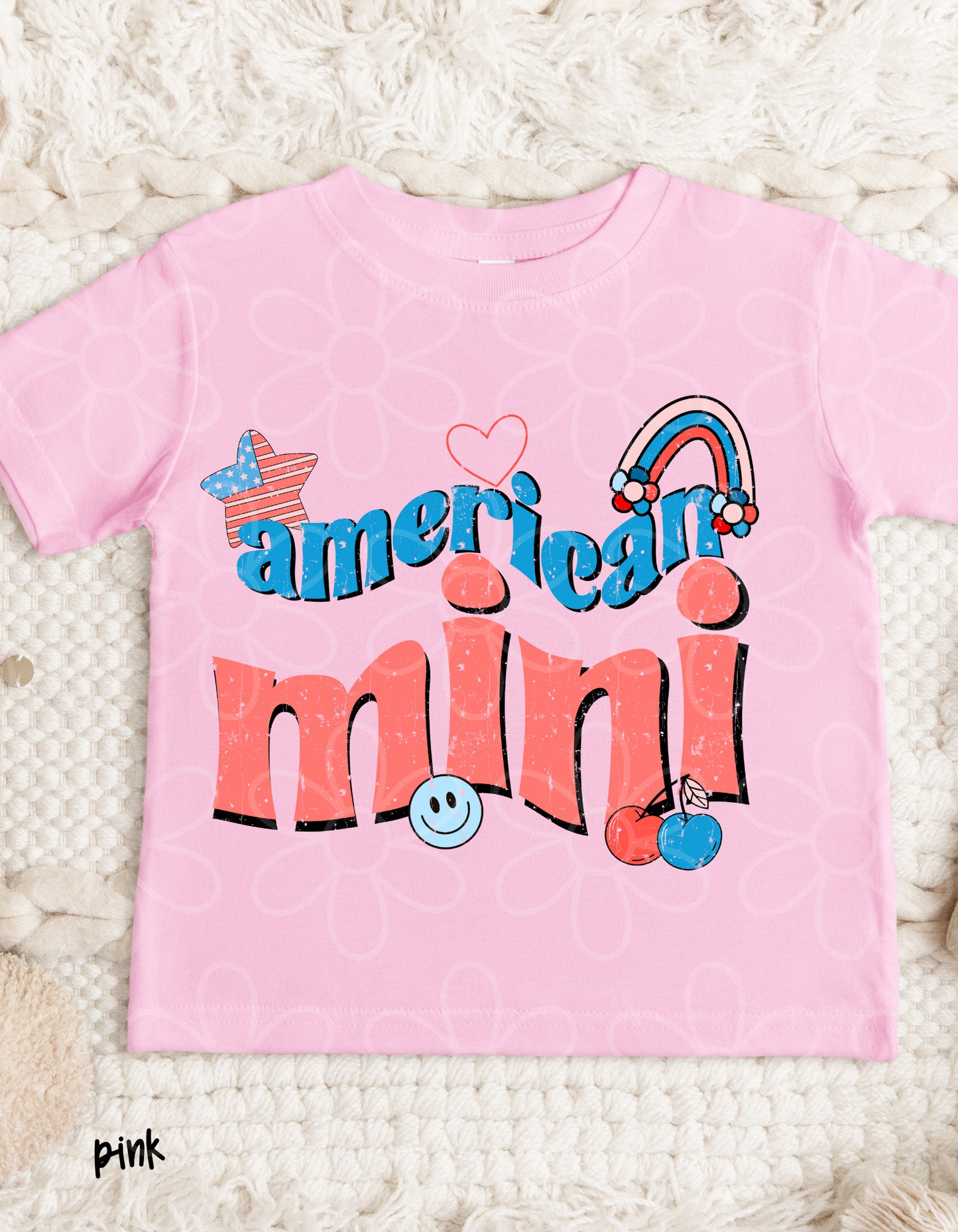 American Mini Kids Completed Tee