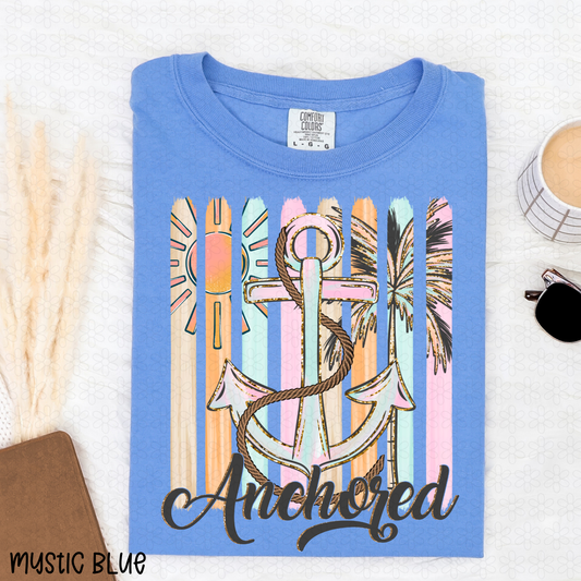 Anchored DTF Transfer