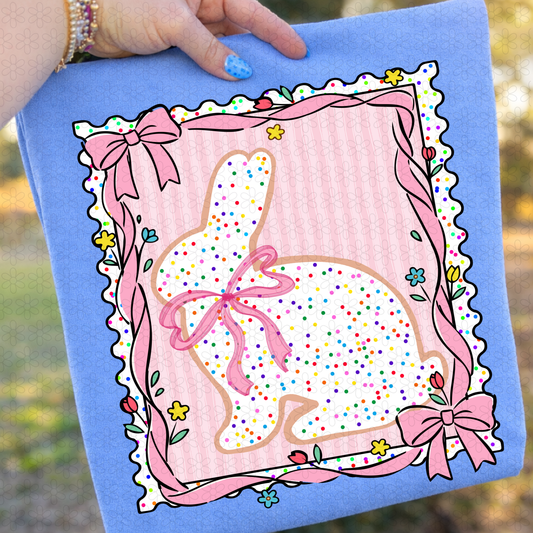 Animal Cracker Bunny Completed Tee