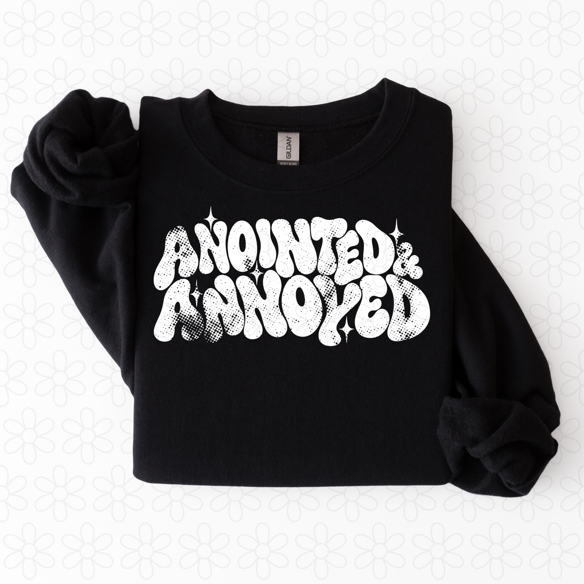 Anointed & Annoyed - white Completed Tee