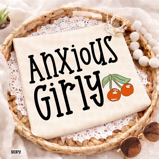 Anxious Girly Completed Tee