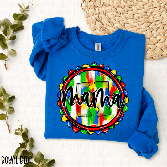 Autism Mama Completed Tee