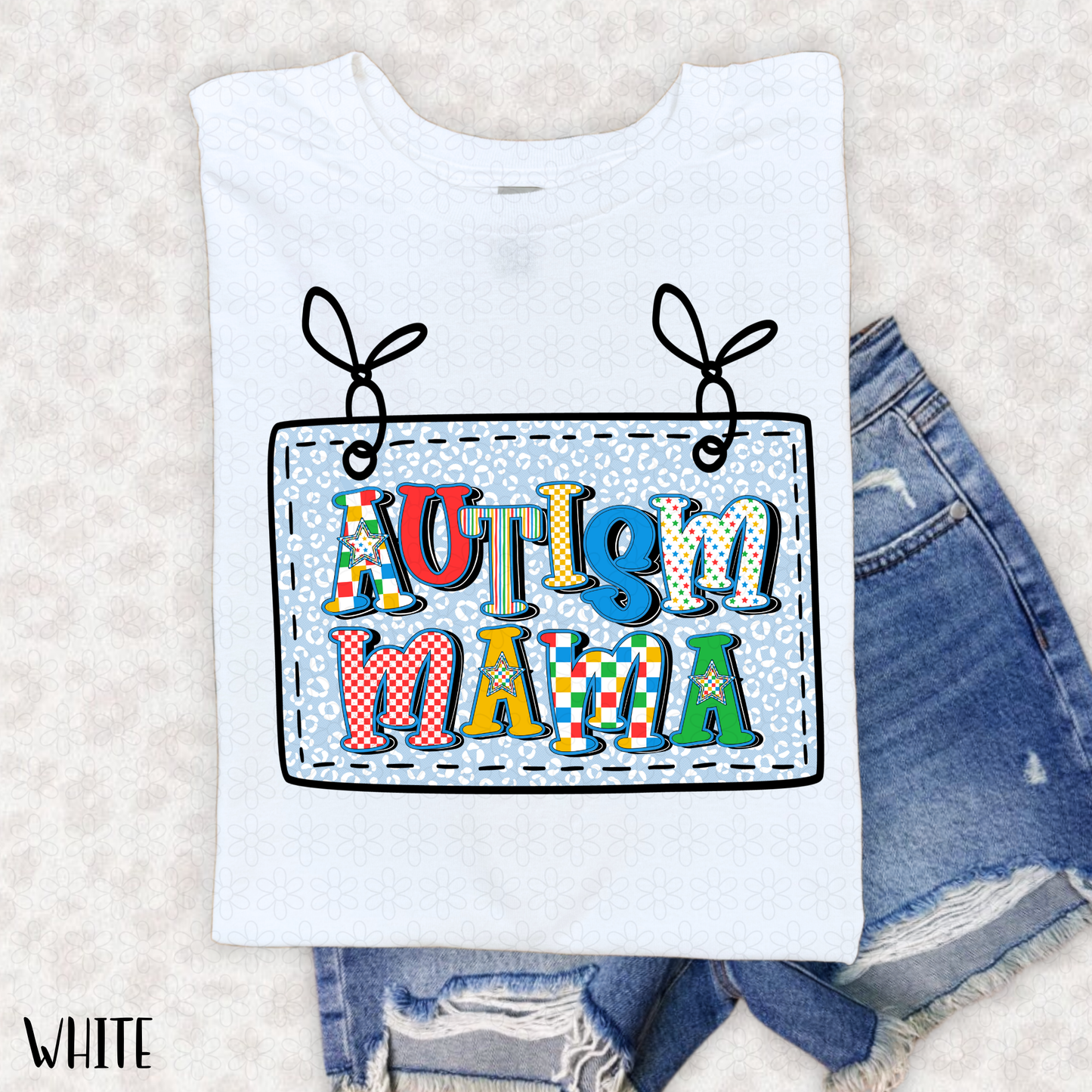 Autism Mama Completed Tee