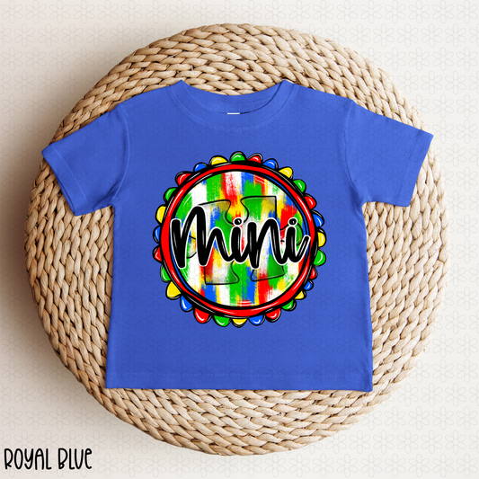 Autism mini Completed Tee