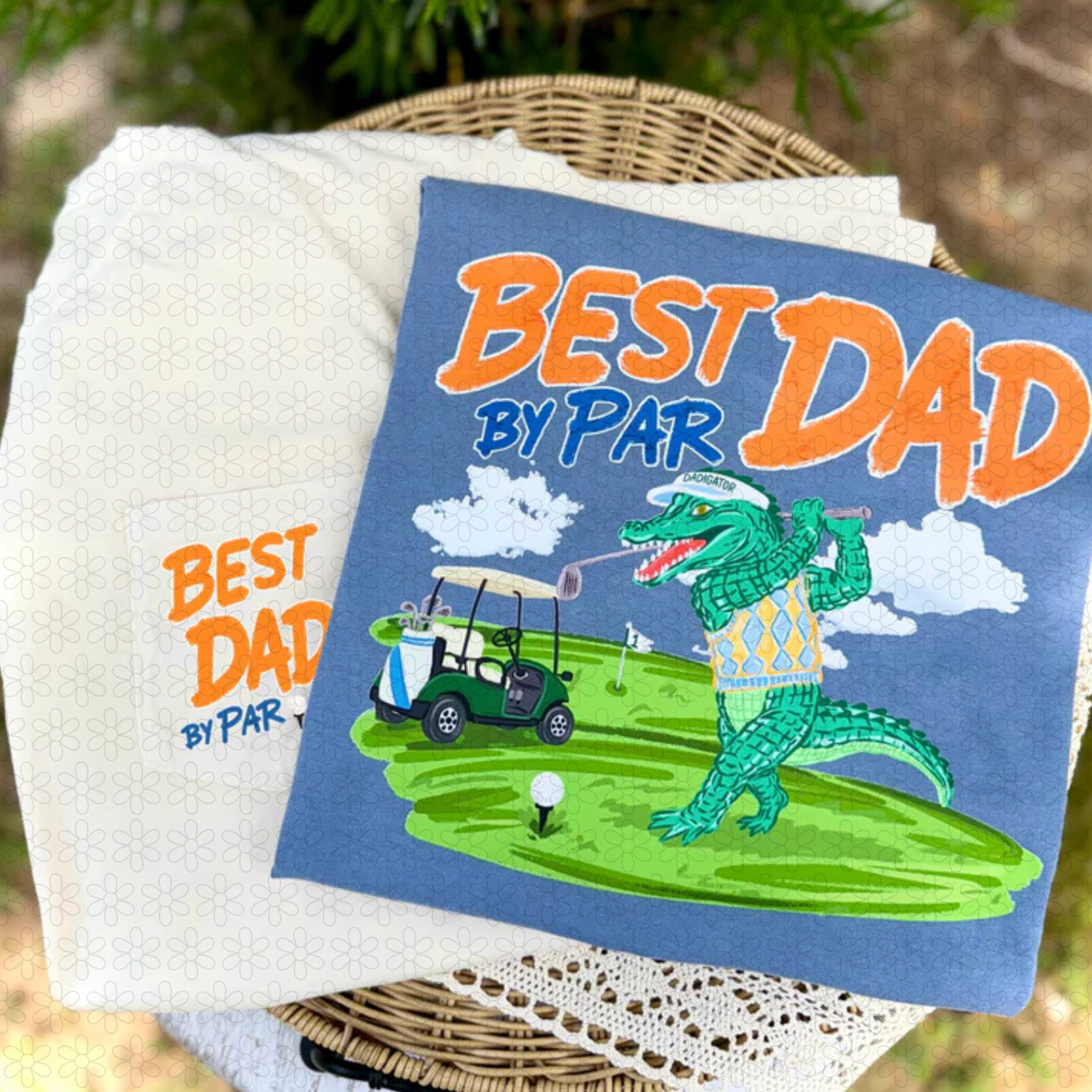 BEST DAD BY PAR Completed Tee