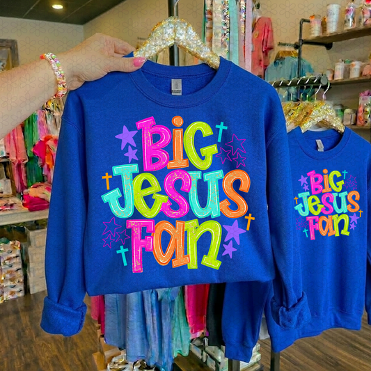 BIG JESUS FAN Completed Tee