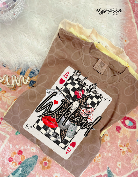 Baby I'm A Wildcard Completed Tee