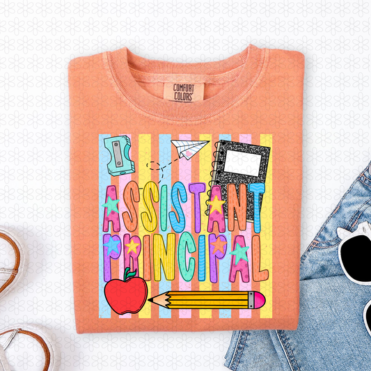Back To School Titles (Multiple Options) Completed Tee