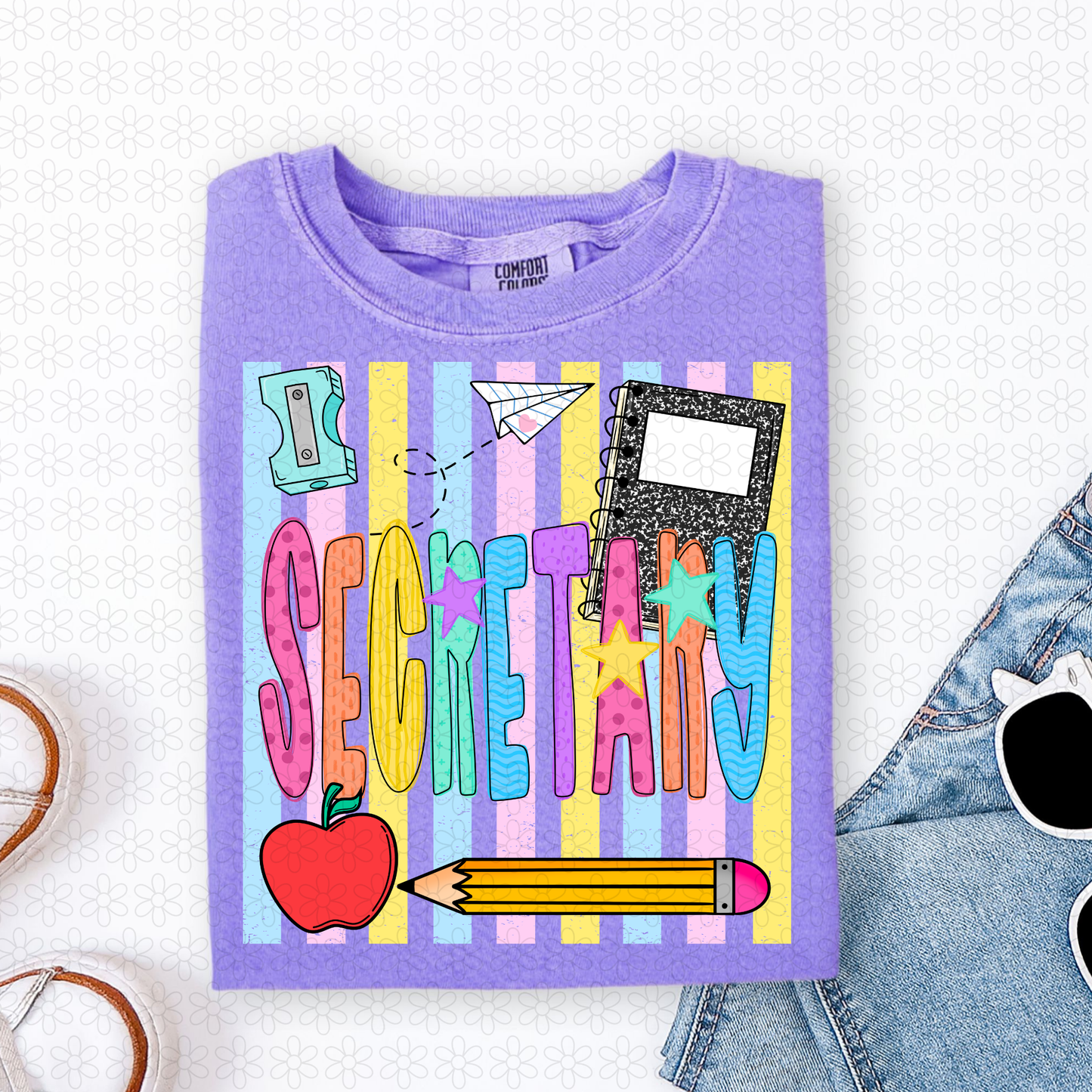 Back To School Titles (Multiple Options) Completed Tee
