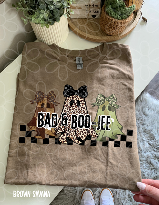 Bad & Boo-Jee Ghosts DTF Transfer