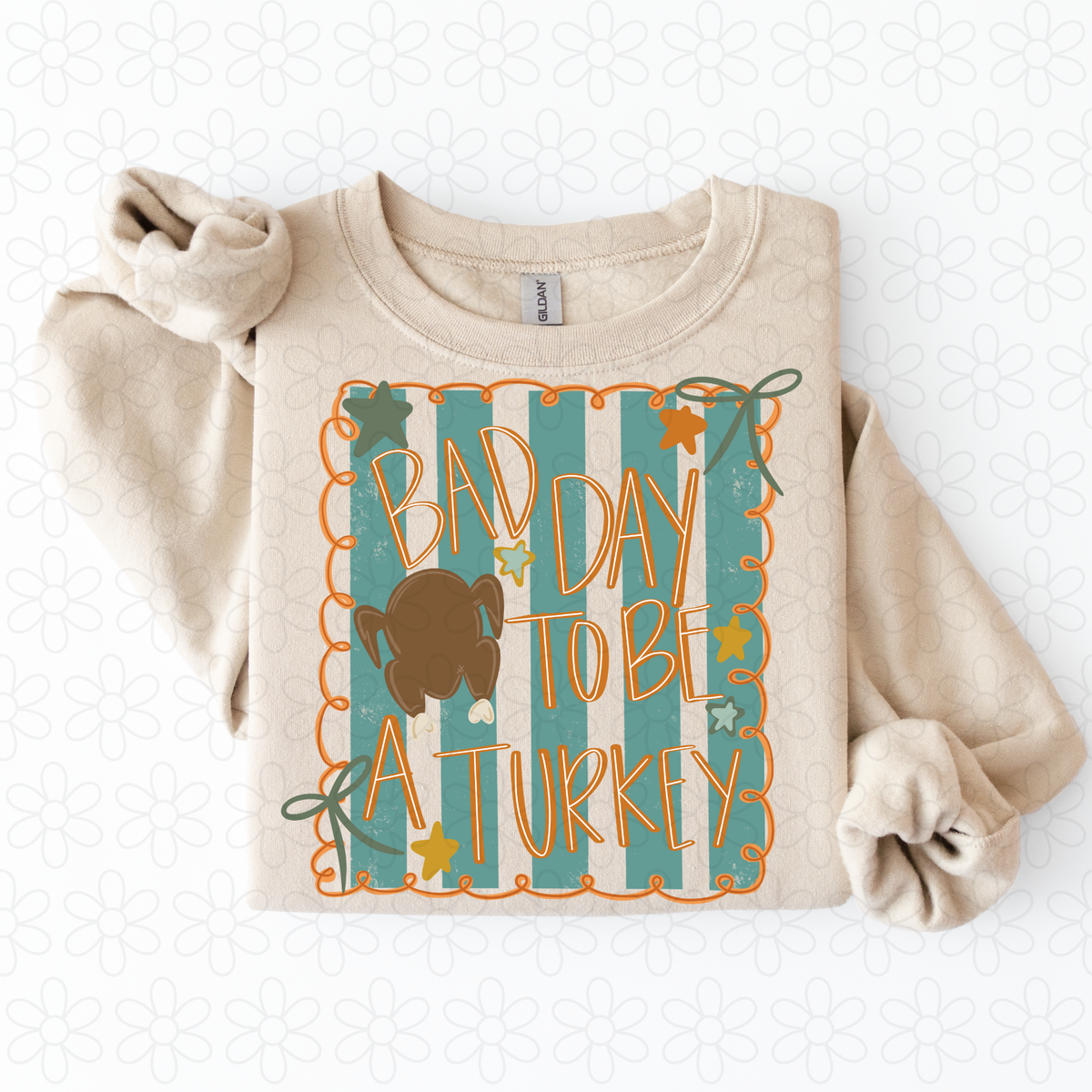 Bad Day To Be A Turkey Completed Tee
