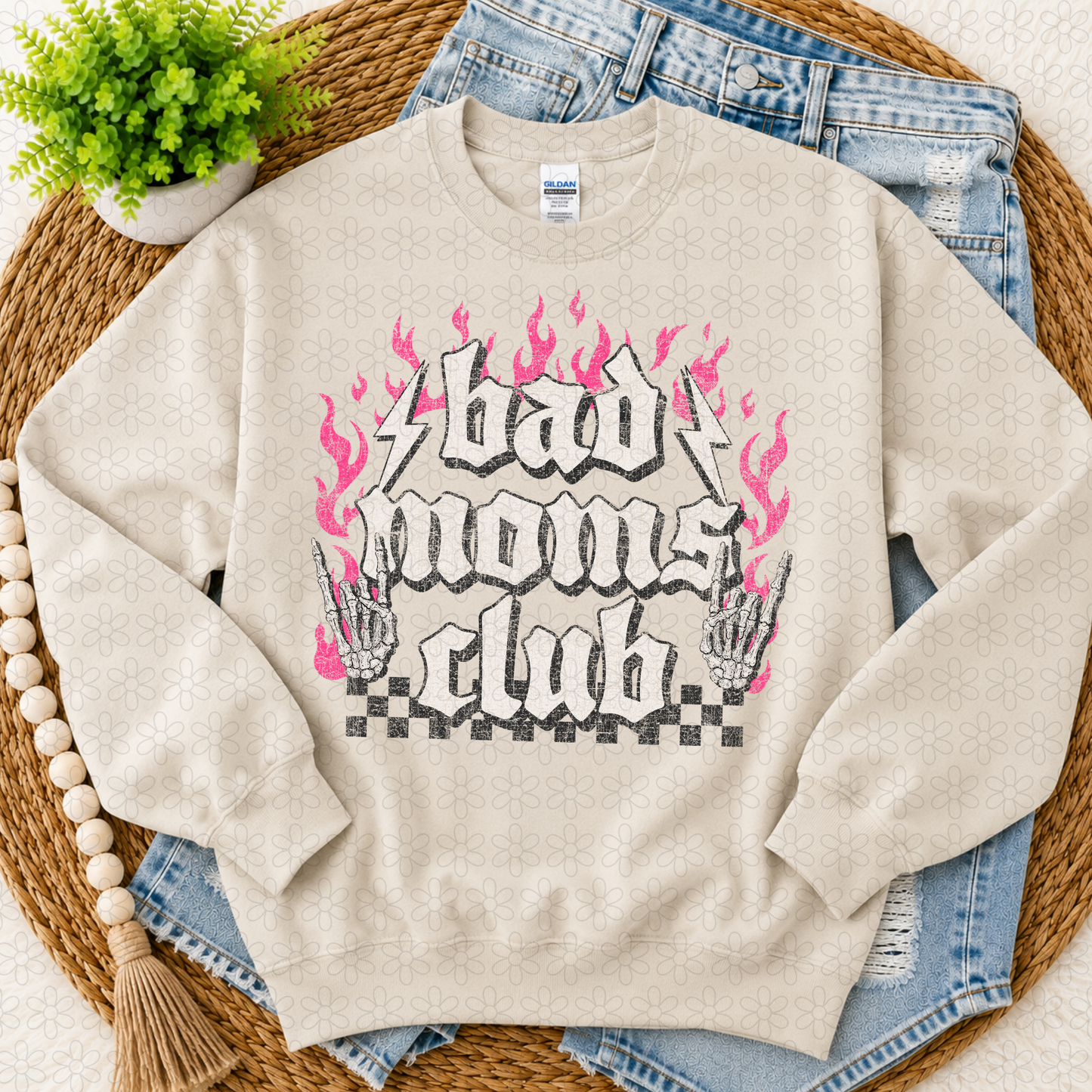 Bad Moms Club DTF Transfer