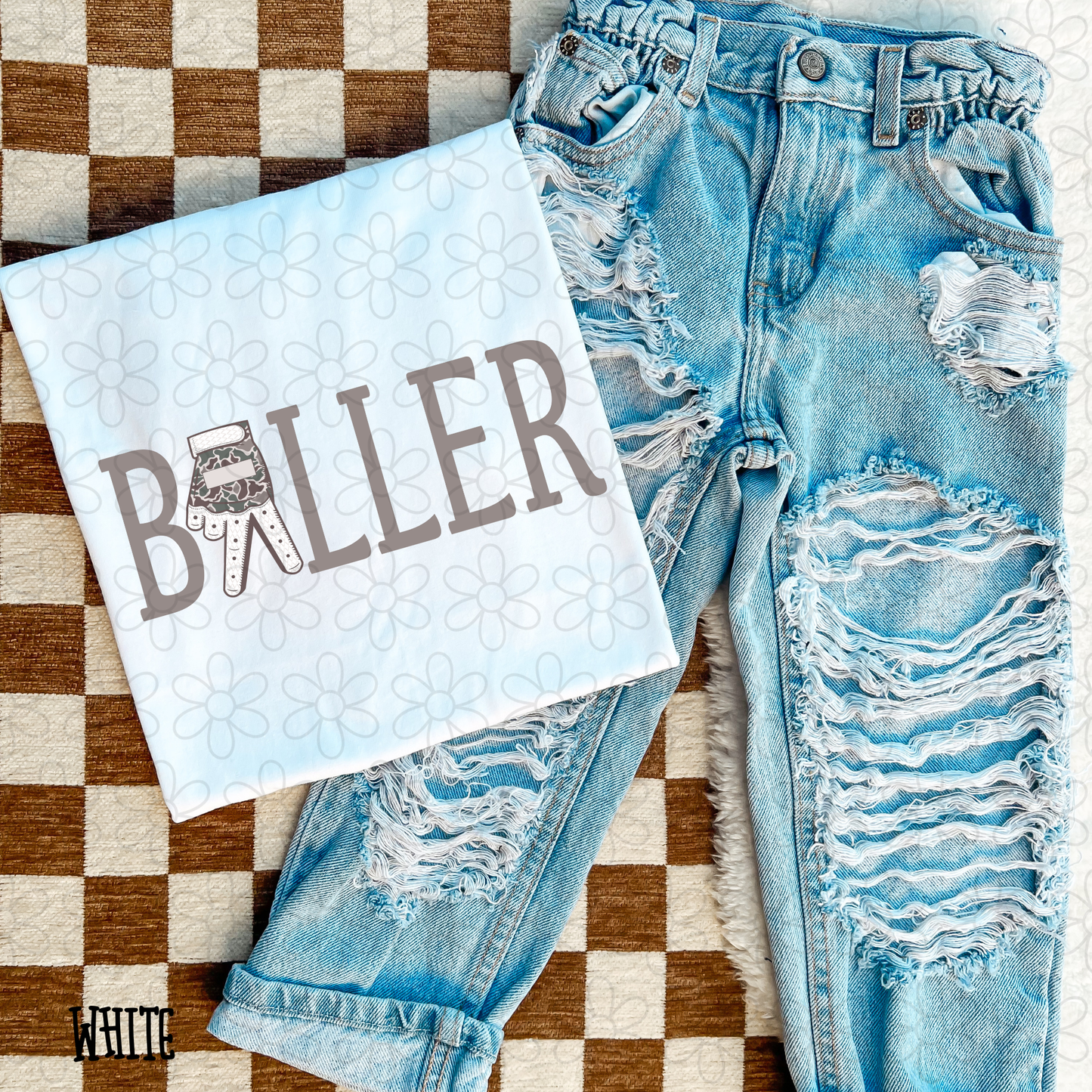 Baller Camo DTF Transfer