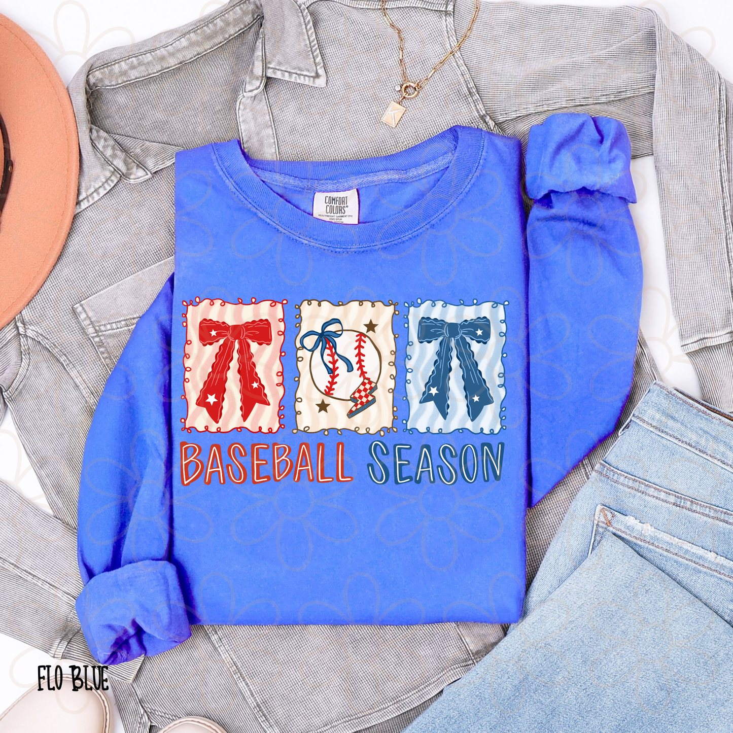 Baseball Season Trio Completed Tee