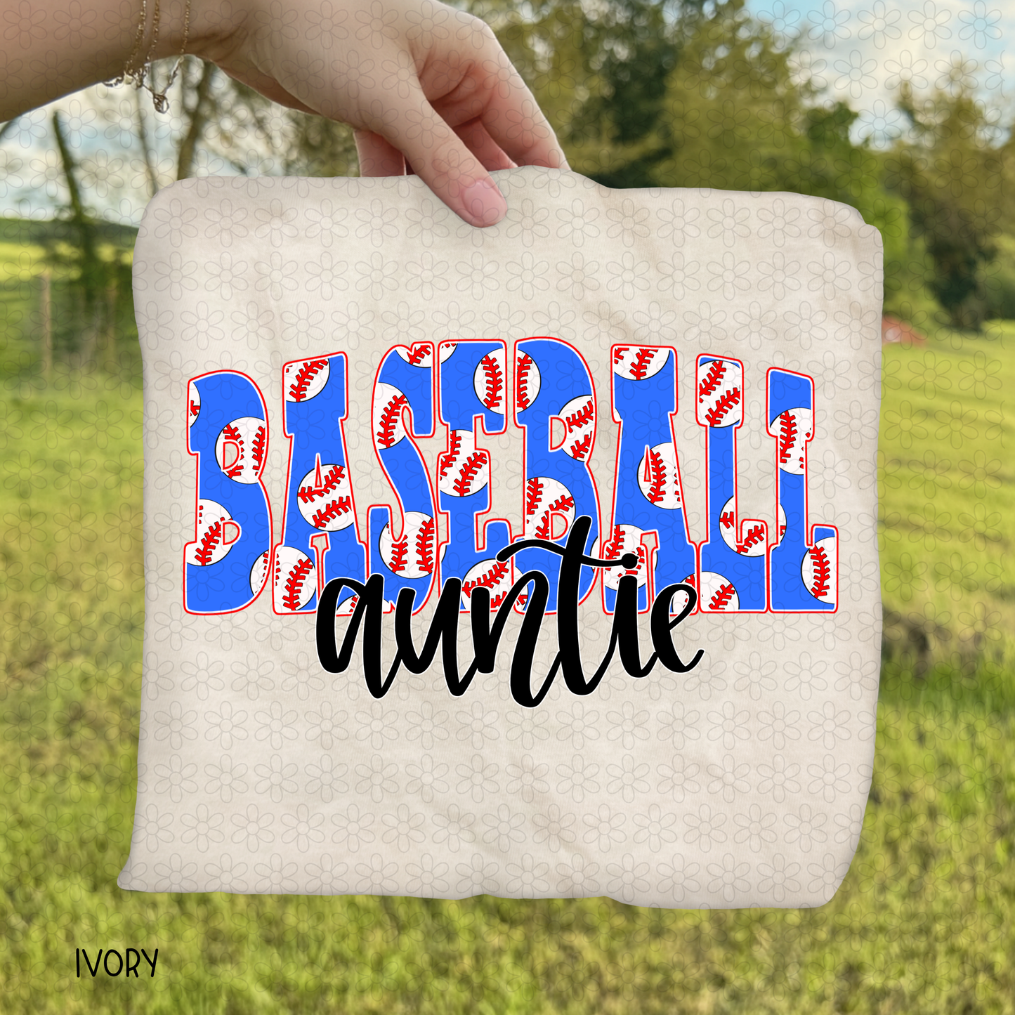 Baseball Titles (Multiple Options - No Customs) Completed Tee