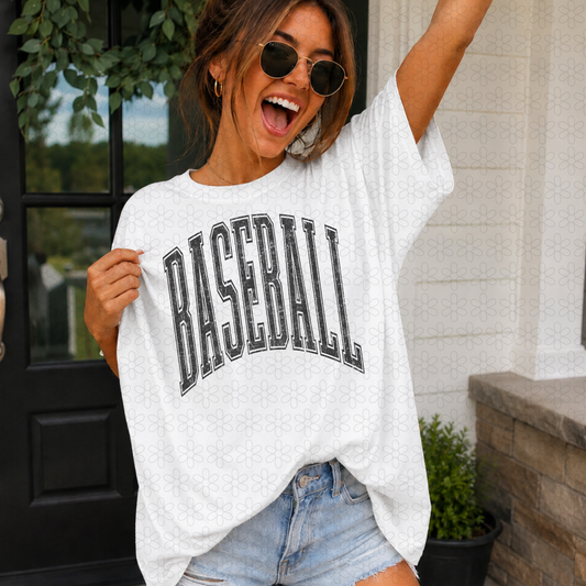Distressed Varsity Sports (Multiple Options) Completed Tee
