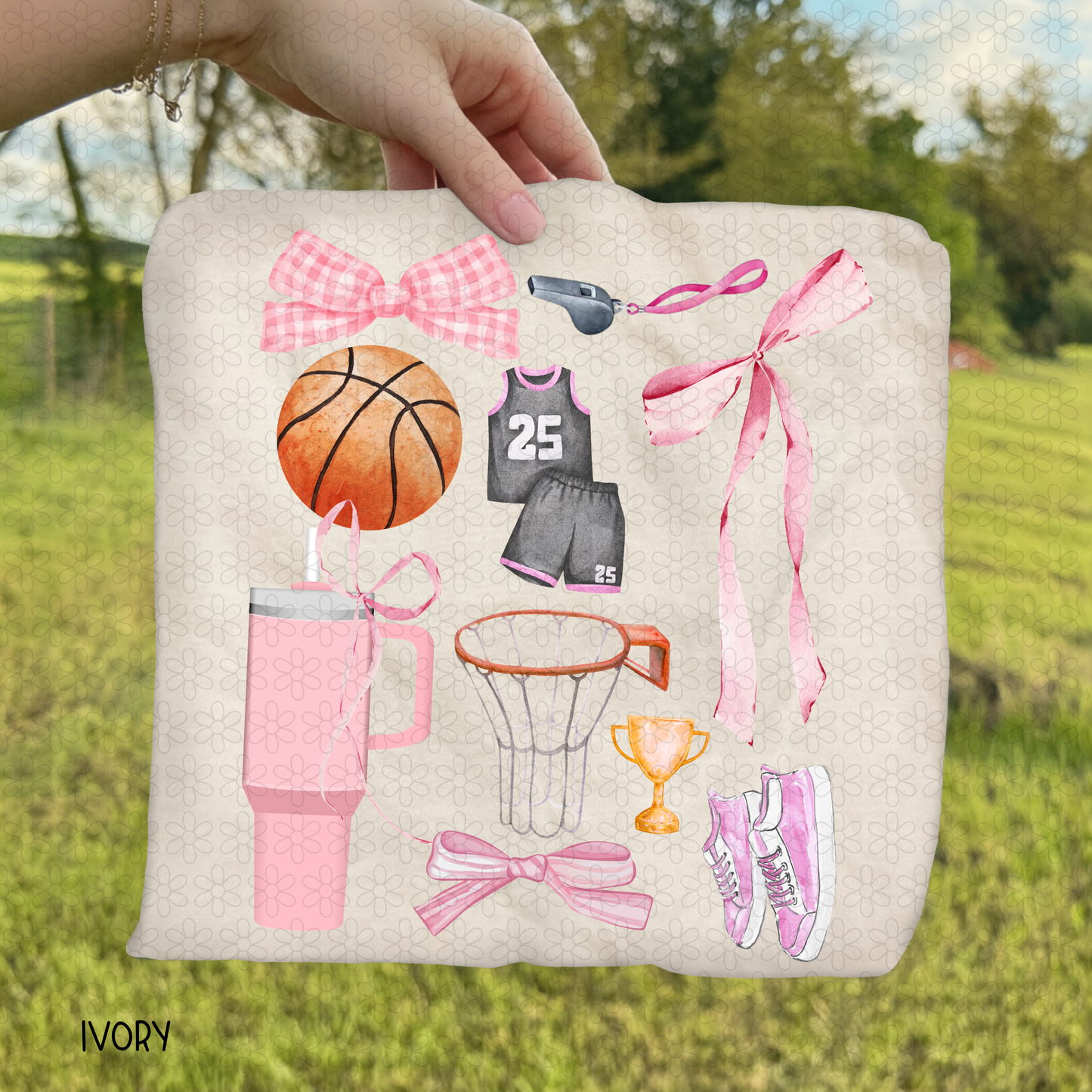 Pink Sports Coquette DTF Transfer