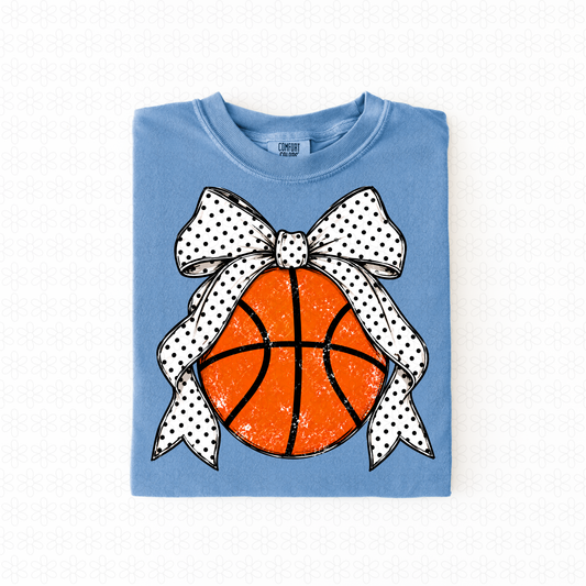 Basketball Coquette Completed Tee