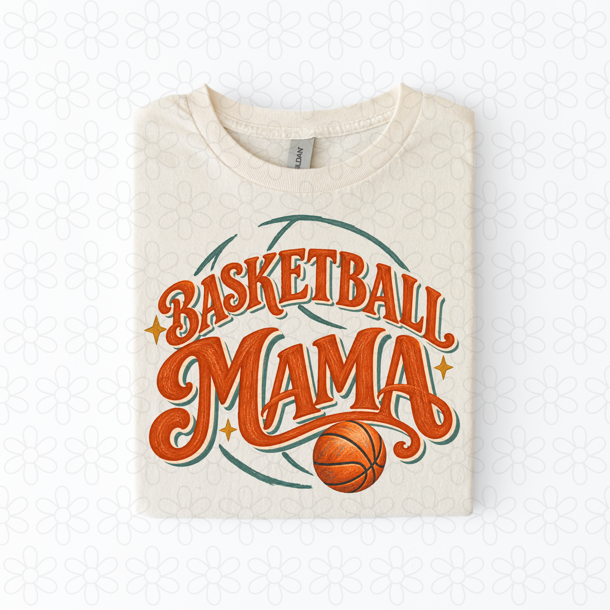 Basketball Mama Completed Tee