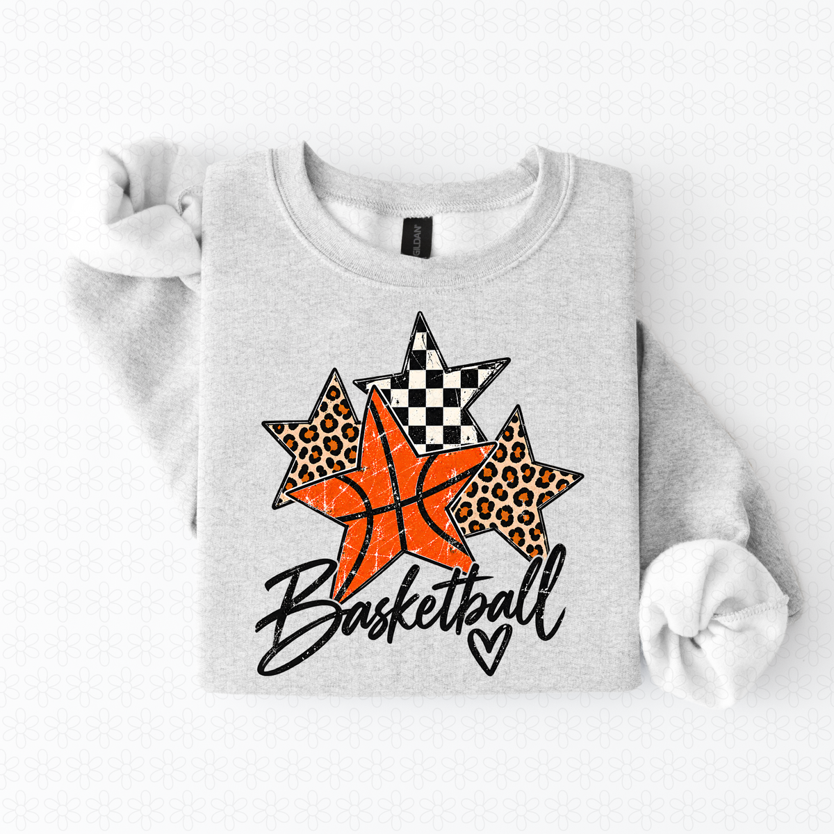 Basketball leopard Stars Completed Tee
