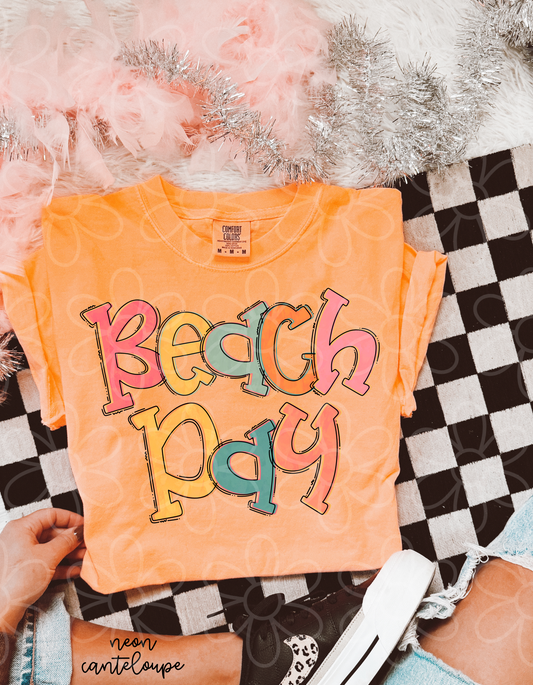 Beach Day Completed Tee