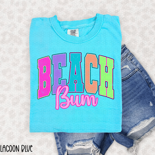 Beach Bum Completed Tee