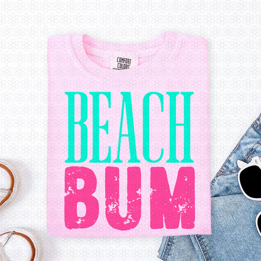 Beach Bum Completed Tee